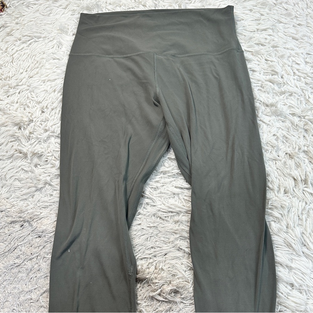 Lululemon Align Crop *21" Grey Sage
